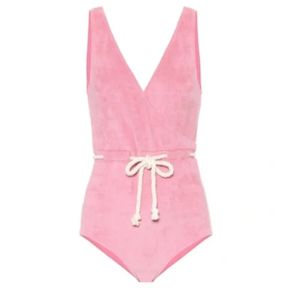 Lisa Marie Fernandez terry cotton Yasmin swimsuit